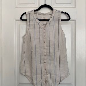 100% linen Tunic Top